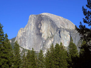 Batolit Half Dome in Yosemite National Park